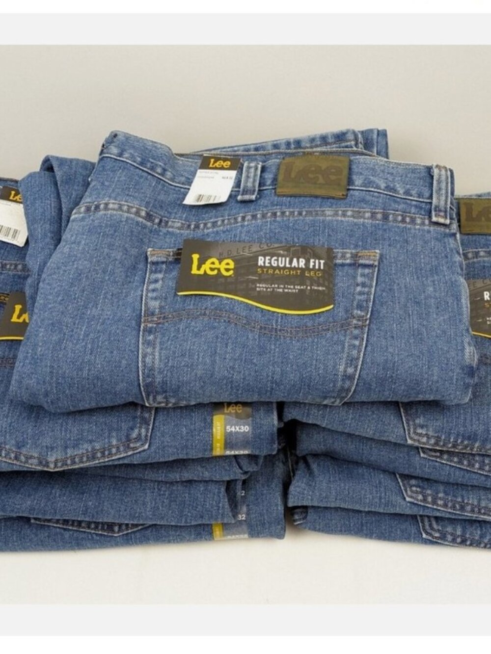 New Lee Men's  Relax Fit Tapered Leg   Jeans
